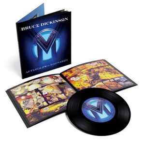BRUCE DICKINSON Afterglow of Ragnarok - 7" Deluxe Comic Gatefold - Brand New